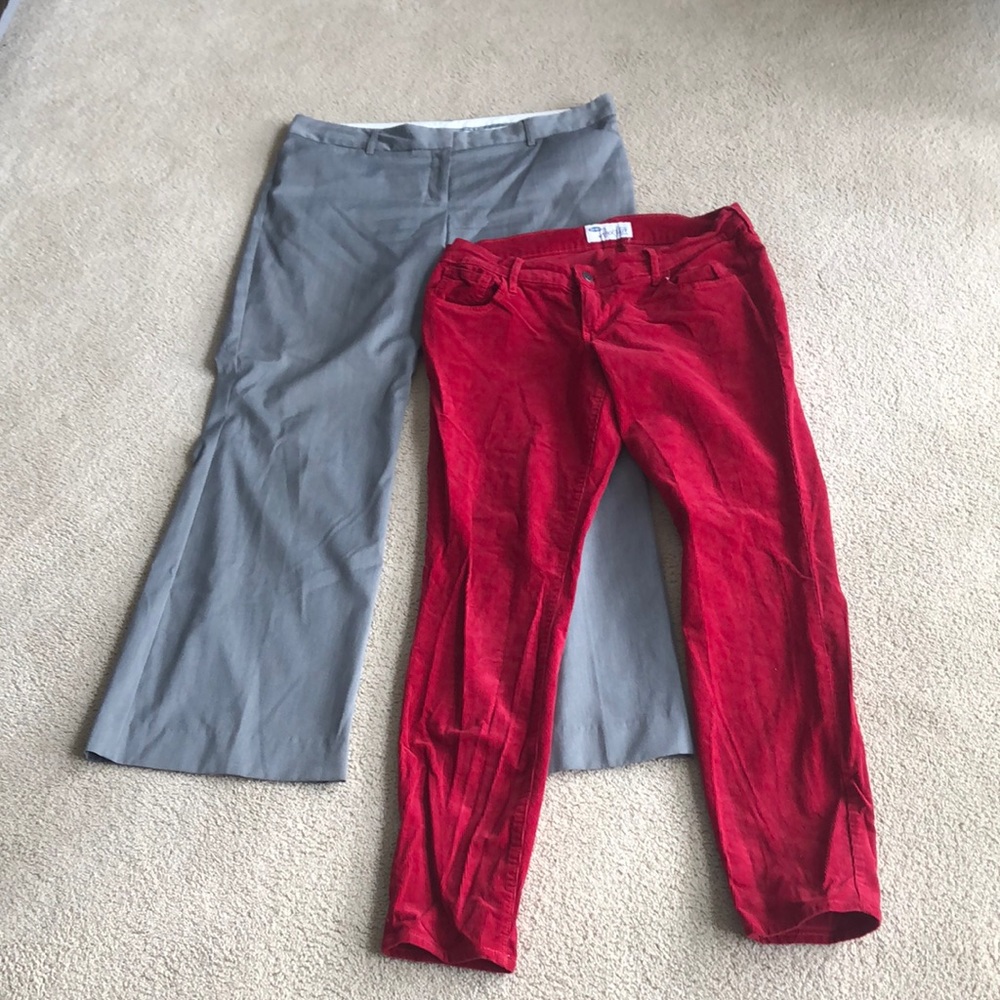 Lot of Express and Old Navy pants